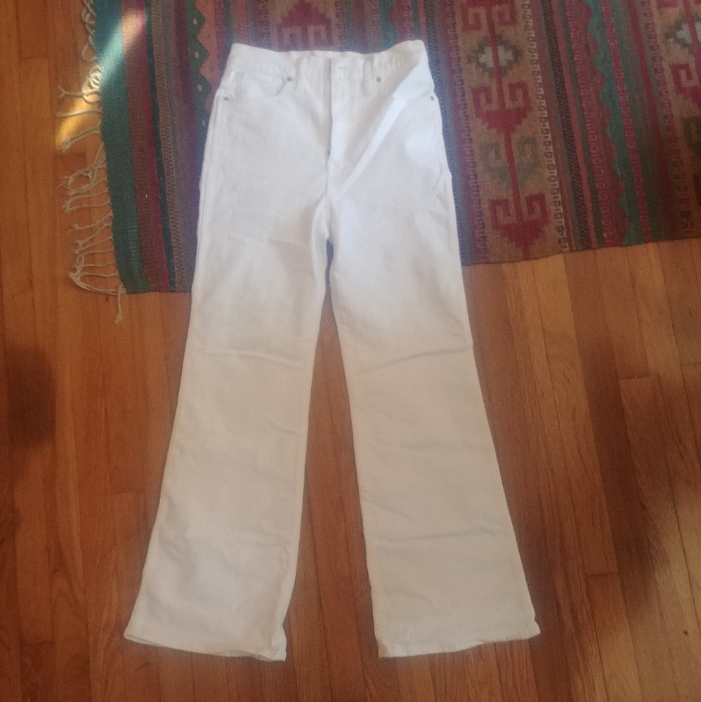 Madewell high rise flares, new with tags